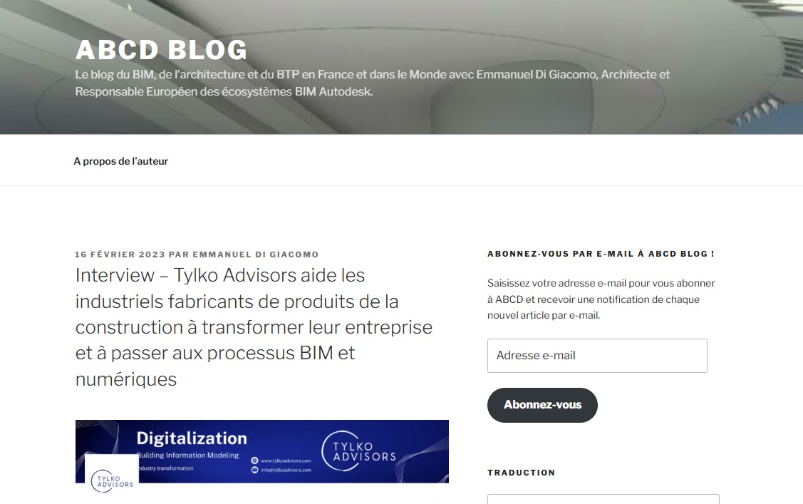 Interview – Aide les industriels à passer au BIM